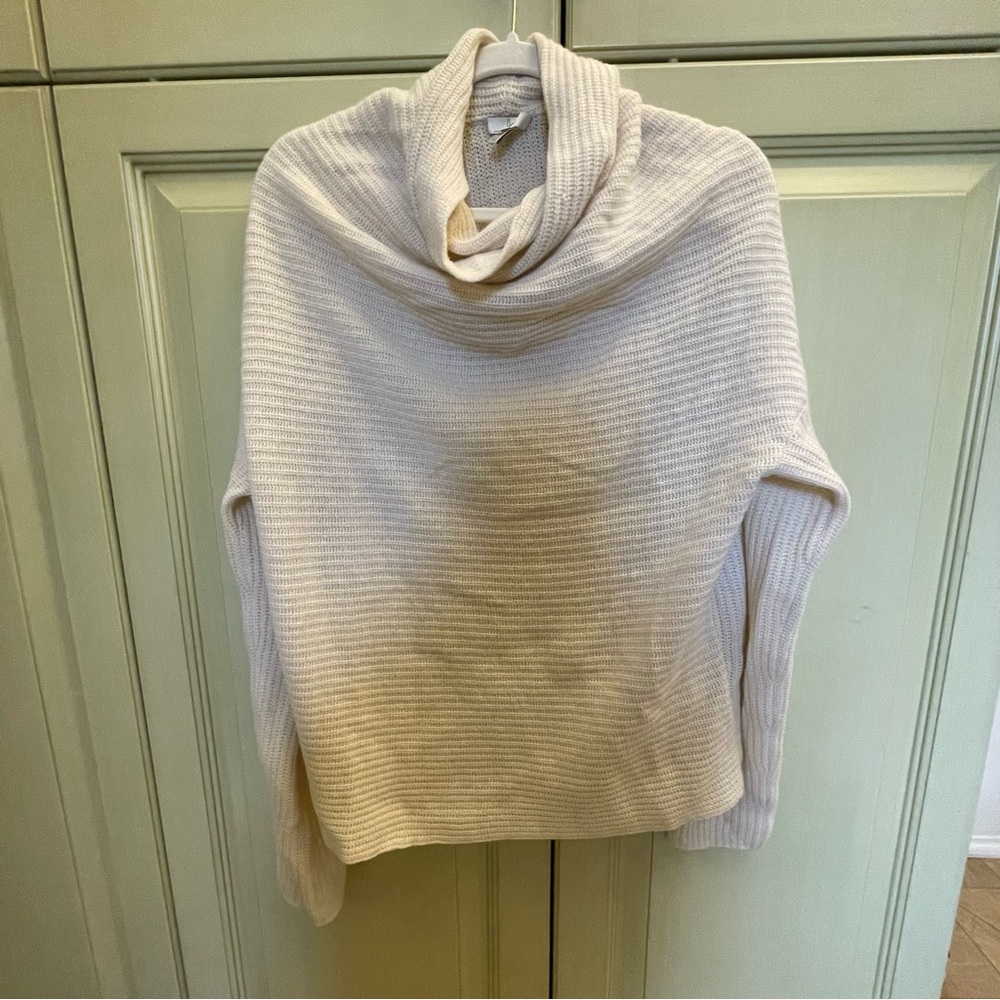 Cozy Cream Cowl Neck Sweater